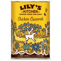 Lily&apos;s Kitchen Casserole kip met kalkoen natvoer hond 2 trays (12 x 400 g)