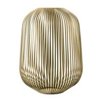 Lito Lantaarn Champagne Large | Geel | Goud | Staal