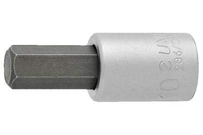 Unior 3/8" Dopsleutel Met zeskantige tip Unior 3/8" Dopsleutel Met zeskantige tip
