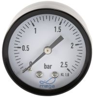 Manometer zandfilter drukmeter 0 - 2,5 bar (1/8") (achteraansluiting)