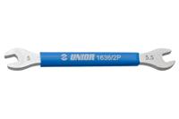 Unior 1636/2P Spaaksleutel Dubbele
