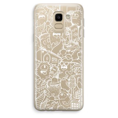 Vexx City #2: Samsung Galaxy J6 (2018) Transparant Hoesje