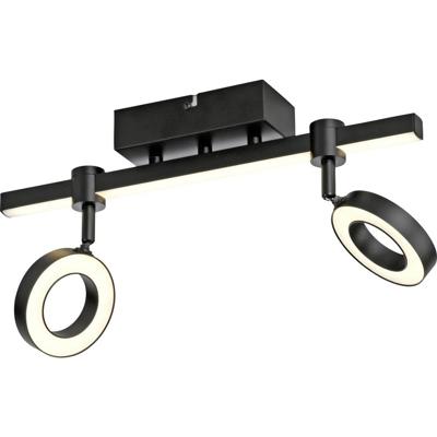 Just Light 12075-18 LOLASmart-BILEDA LED-plafondlamp LED LED vast ingebouwd 10.5 W Zwart