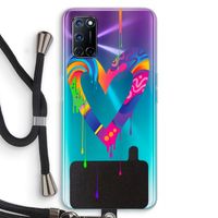 Melts My Heart: Oppo A72 Transparant Hoesje met koord