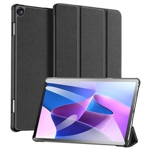 Dux Ducis Domo Lenovo Tab M10 Gen 3 Tri-Fold Folio Case - Zwart