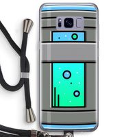 Chug Bottle: Samsung Galaxy S8 Plus Transparant Hoesje met koord