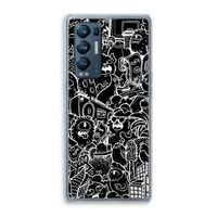 Vexx Black City : Oppo Find X3 Neo Transparant Hoesje