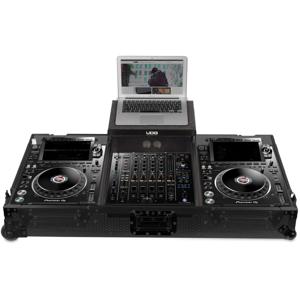 UDG U91086BL Ultimate Flight Case Set voor Pioneer CDJ-3000 & A9 (met wielen + laptop shelf)