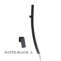 Wandgemonteerde Wastafelkraan - Donkere Afwerking | 2-Gats | Warm & Koud Water | Metaal