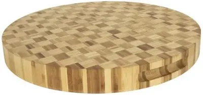 Snijplank bamboe dia38x4cm fsc