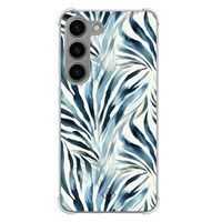 Samsung Galaxy S23 siliconen shockproof hoesje - Japandi waves