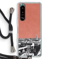 Marrakech Skyline : Sony Xperia 5 III Transparant Hoesje met koord