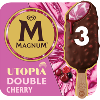 Magnum IJs Utopia Double Cherry 3 x 85 ml bij Jumbo