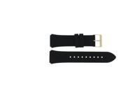 Horlogeband Guess GW0118L1 / W0118L1 / Venus Silicoon Zwart 21mm