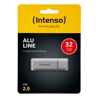 Intenso Alu Line USB flash drive 32 GB USB Type-A 2.0 Zilver - thumbnail