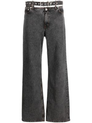 Y/Project jean Evergreen Y Belt - Gris