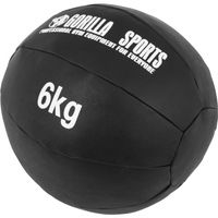 Gorilla Sports Medicijnbal - Medicine Ball - Kunstleer - 6 kg - thumbnail