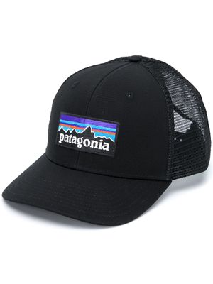 Patagonia casquette à patch logo - Noir