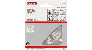 Bosch Accessoires Schijffrees 22, 20 mm, 2,8 mm 1st - 3608641002