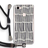 Moroccan stripes: Pixel 3 XL Transparant Hoesje met koord