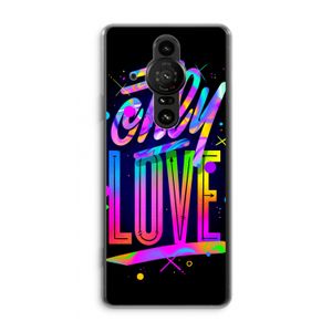 Only Love: Sony Xperia Pro-I Transparant Hoesje