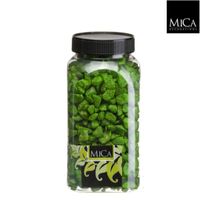 Marbles groen fles 1 kilogram - Mica Decorations