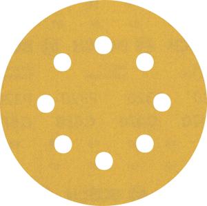 Bosch Accessoires Expert C470 schuurpapier voor excenterschuurmachines 115 mm, 8 gaten, K320 5-delig - 2608900800