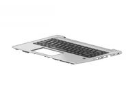 HP Laptop Toetsenbord Qwerty US + Top Cover Zilver