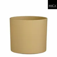 Pot era d19.5h17.5cm beige