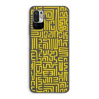 Majorelle Blue Print: Xiaomi Redmi Note 10 5G Transparant Hoesje