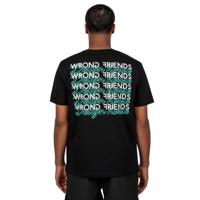 Wrong Friends Herrero T-shirt Wf1085 Print T-shirts Black