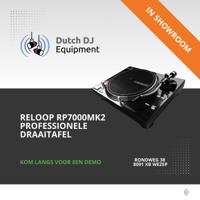 Reloop RP7000 MK2 Direct Drive Draaitafel Zwart
