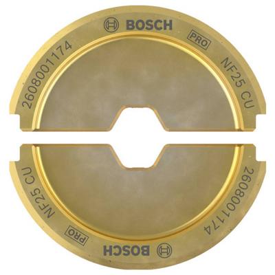 Bosch Accessories 2608001136 2608001136 Krimpinzetstuk Buiskabelschoenen, Buisconnectoren 25 tot 25 mm²