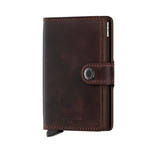 Secrid Mini Wallet Portemonnee Vintage Chocolate