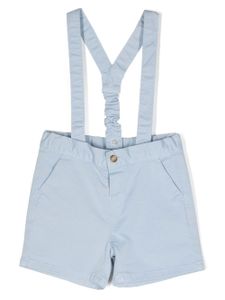 Knot short Niles en coton stretch - Bleu