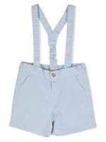 Knot short Niles en coton stretch - Bleu - thumbnail