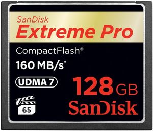 Sandisk CF geheugenkaart - 128GB - Extreme Pro