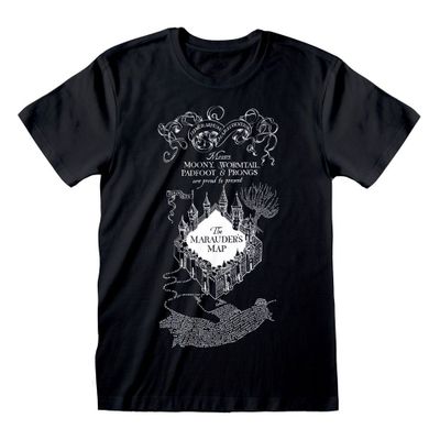 Harry Potter T-Shirt Marauders Map Size XL