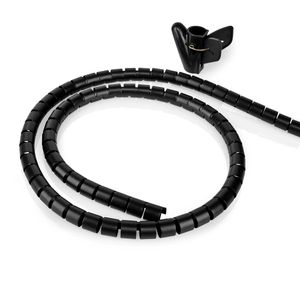 Nedis Kabelmanagement | Spiraalvormige sleeve | 2 m | 22 mm | 1 stuks - CMSW1922BK200 CMSW1922BK200