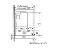 Siemens iQ300 LI97SA531 afzuigkap Semi-inbouw (uittrekbaar) Wit 397 m³/uur A - thumbnail