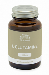 Mattisson L-Glutamine 500mg Capsules