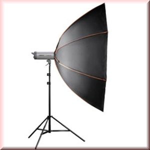 Walimex Pro Octa PLUS OL für Aurora/Bowens 19365 Softbox (Ø x l) 60 cm x 31.5 cm 1 stuk(s)