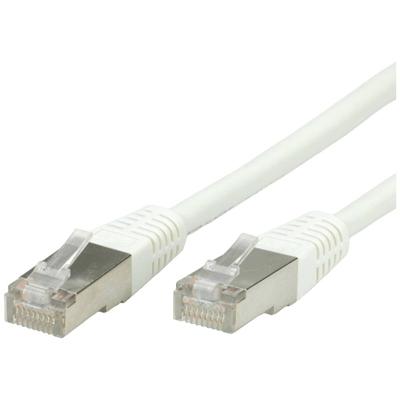 VALUE Patchkabel Cat.6 (Class E) S/FTP (PiMF), wit, 1,5 m