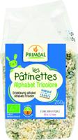 Primeal Pasta driekleurig alfabet bio Primeal Pasta driekleurig alfabet bio