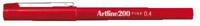 Fineliner artline 200 rond f rood