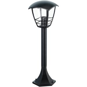 LED Tuinverlichting - Buitenlamp - Narmy 4 - Staand - Mat Zwart - E27 Fitting - Rond - Aluminium