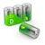 GP GP13A Super G-Tech D Alkaline batterij 1.5V (4 stuks)
