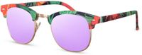 CWI zonnebril heren wayfarer Hawaï groen/paars (CWI1850) - thumbnail