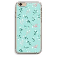 Small white flowers: iPhone 6 Plus / 6S Plus Transparant Hoesje