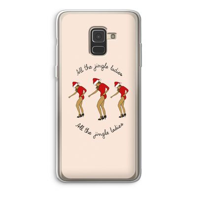 Jingle Ladies: Samsung Galaxy A8 (2018) Transparant Hoesje